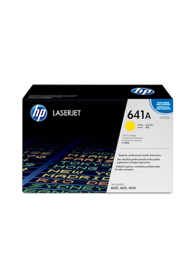Hp 641A-C9722A Sarı Toner 4600-4650