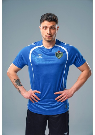 Hummel Iğdır Fk Target Antrenman Tişört Mavi Sponsorlu