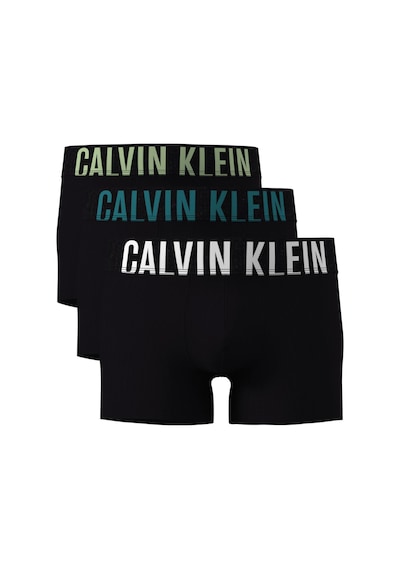 Calvin Klein Erkek Marka Logolu Elastik Bantlı Günlük Kullanıma Uygun Beyaz- Turkuaz-açık Yeşil Boxe-11179 Beyaz- Turkuaz-açık Yeşil