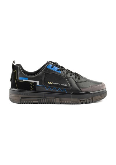 Planet Unisex Sneakers - Siyah Füme 001