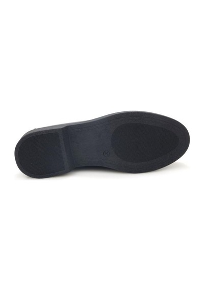 Pisagor Ps-029 Kadın Hakiki Deri Günlük Loafer Ayakkabı Sıyah