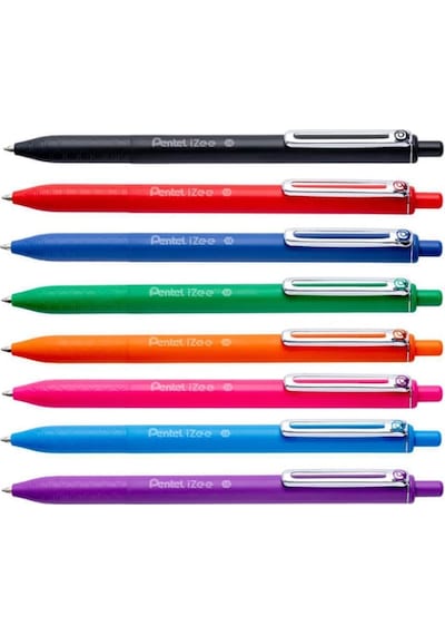 Pentel İzee Yumuşak Tükenmez Kalem 1.0 Mm Orange Turuncu