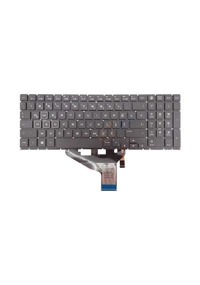 Hp Omen 15-dc 15-dh Notebook Klavye - Siyah - Ver.1 - Multi-ışık / Nbkl0246
