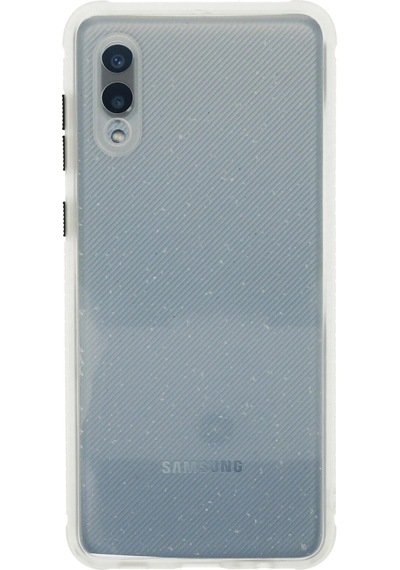 Mey İthalat Samsung Uyumlu Galaxy A02 Kılıf Miami Şeffaf Silikon - Şeffaf
