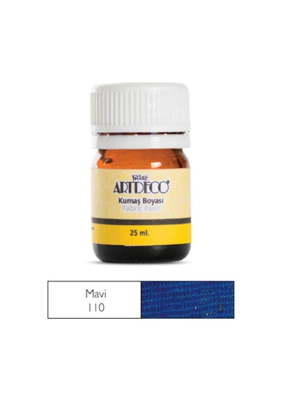 Kumaş Boyası 25 Ml Mavi Lv-y-010a-110 No Color