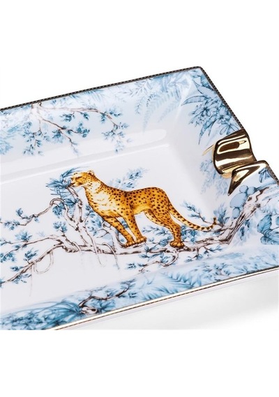 Lubinski Leopard Porselen Puro Küllüğü Gold 2li Lb-860