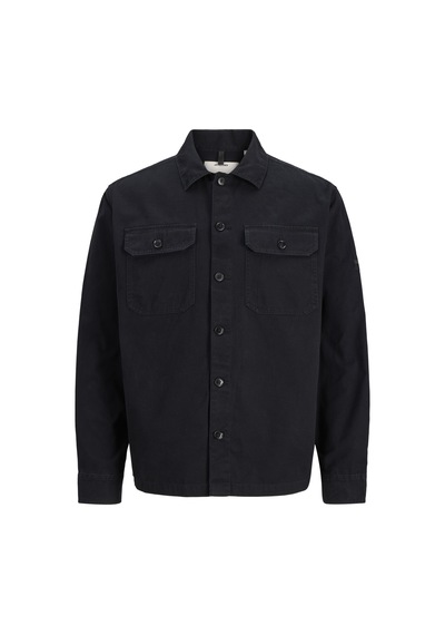 Jack & Jones Erkek Relaxed Fit Gömlek - Fusion - 12307755 Siyah