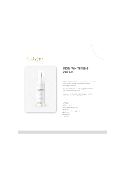 Lovena De Paris Skin Whitening Cream 100 ML