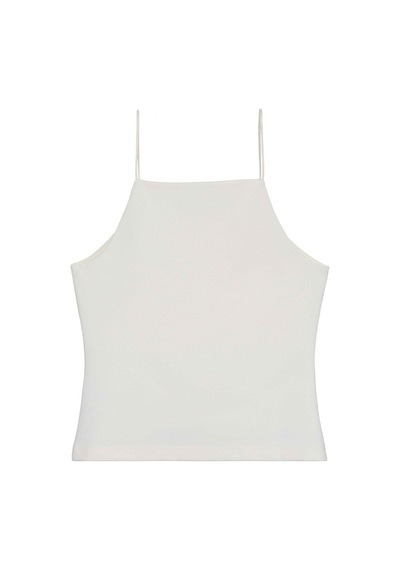 Calvin Klein Kadın Marka Logolu Günlük Kullanıma Uygun Krem Atlet Lv044f206g Yas
