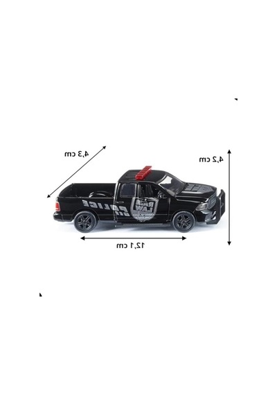 Polis Aracı Oyuncak, Ram 1500 Ölçekli Model - Eğlenceli Oyun