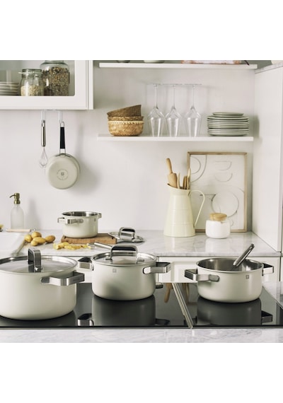 Zwilling Pure Tencere Seti 3 Parça Fildişi Zw-1028807 Zwilling Renkli