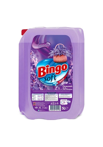 Bingo Soft Çamaşır Yumuşatıcısı Lavanta 5 L