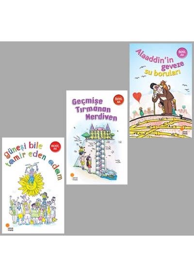 Güneşi Bile Tamir Eden Adam - Geçmişe Tırmanan Merdiven - Alaaddin İn Geveze Su Boruları, 3 Kitap