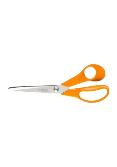 Fiskars 9853 M205 Kumaş Deri Ve Karton Makası No: 8,5 İnç / 21 Cm