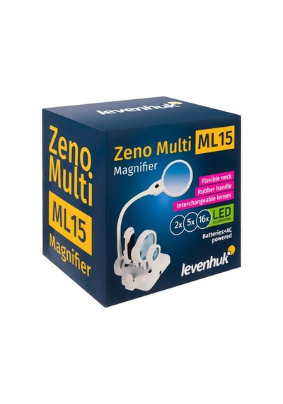 Levenhuk Zeno Multi ML15 Beyaz Büyüteç