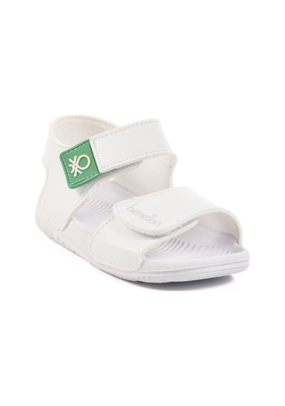 United Colors Of Benetton Beyaz Cırtlı Kız Bebek Sandalet Bn-1252 B