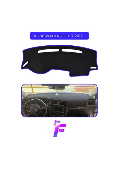 Volkswagen Golf 7 2012 2016 Torpido Örtüsü Güneşten, Isıdan, Çatlamadan Korur Tam Uyum C11