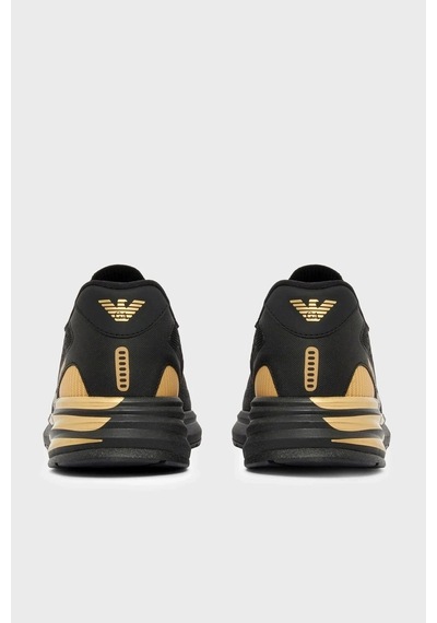 EA7 Emporio Armani Evolution Carbon Unisex Sneaker Siyah/gold Siyah-gold