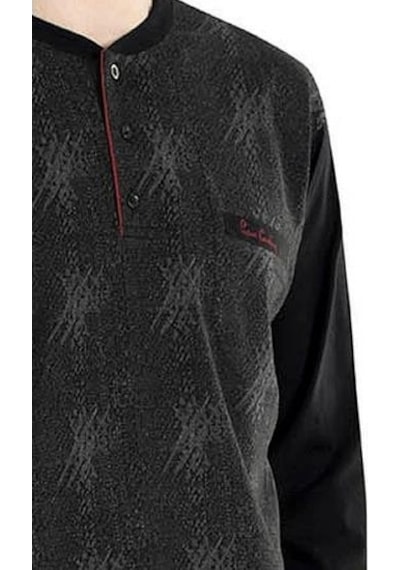Pierre Cardin 6027 Erkek Jakarlı Pijama Takımı 001