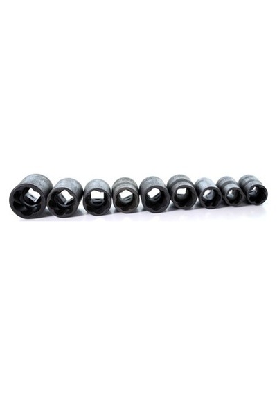Hasarlı Somun Sökme Lokma Seti, 3/8" 10 Parça İle Pratik Çözümler