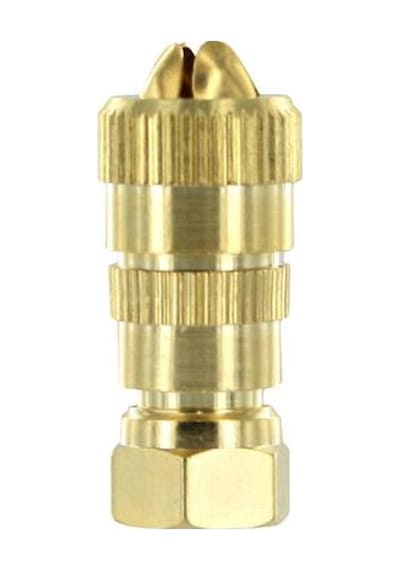 Rg-6/U-6 Konnektör - F - Erkek - Gold - Vidalı