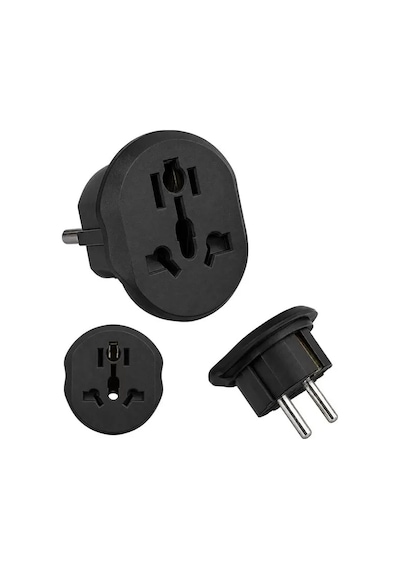 Hubrendy Sh Powermaster Pm-24241 Avrupa Çıkışlı Universal Seyahat Priz Adaptörü Çoklu Fiş Giriş Tipi 0