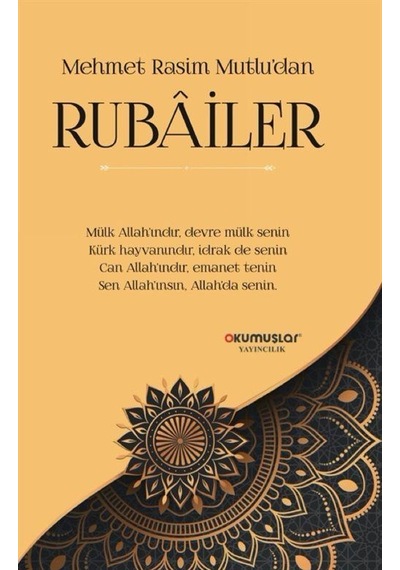 Mehmet Rasim Mutludan Rubailer - Mehmet Rasim Mutlu - Okumuşlar Yayıncılık
