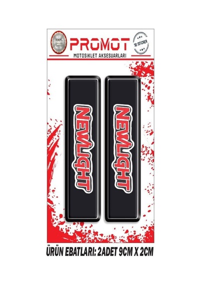 Newlıght Tasarımlı Ön Maşa Damla Sticker 02 Diğer