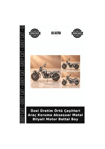 Özel Üretim Örtü Çeşitleri Araç Koruma Aksesuar Metal Bilyeli Motor Battal Boy