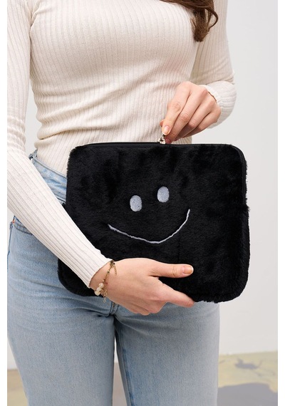 Mussen Smile Tablet Kılıfı 10 & 11 İnç Uyumlu Siyah