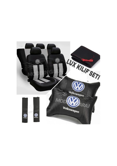 Volkswagen Koltuk Kılıfı Volkswagen Boyun Yastığı Kemer Pedi