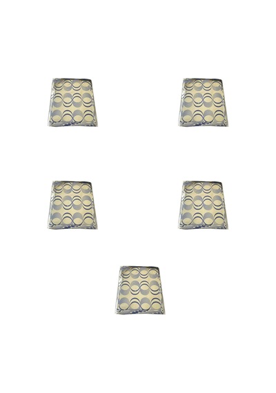 Omeyva Desenli Metalize Hediye Paketi Yapışkanlı Torba Poşet - 10x12 Cm. - 100 Adetlik 5 Paket Omeyva Desenli Metalize Hediye Paketi Yapışkanlı Torba Poşet - 10x12 Cm. - 100 Adetlik 5 Paket