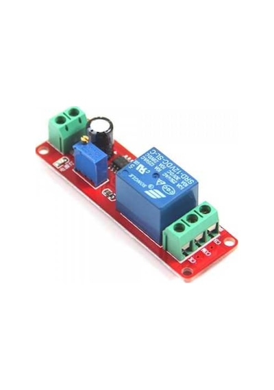 Robodünya-Ne555 Zaman Ayarlı Röle Modülü 12V