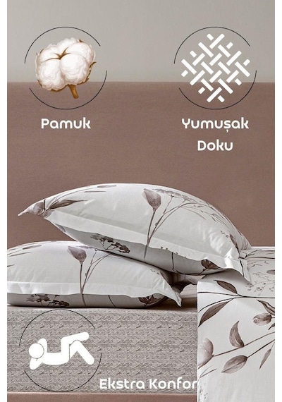 Lavella Yastık Kılıfı Koleksiyonu 2 Parça - Uykuya Açılan Çiçekli Kapı 50x70/ Asorti-1