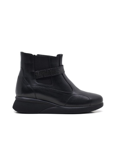 King Paolo G5169 Comfort Bot - Siyah - Kadın Bot Siyah