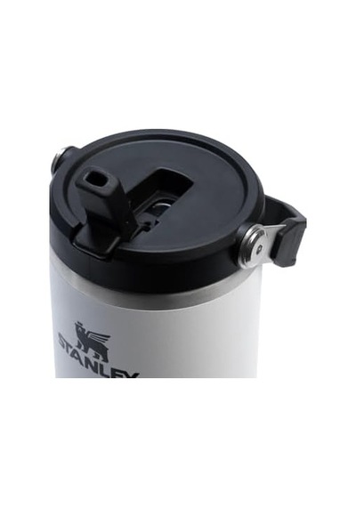 Klasik Termal Kupa 340ml Vakum Yalıtımlı Paslanmaz Çelik Kamp Kupası Sıcak Ve Soğuk İçecekler İçin 350ml Açık Beyaz