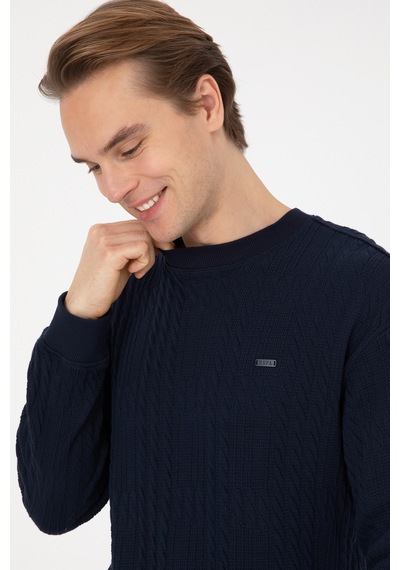 U.s. Polo Assn. Erkek Lacivert Sweatshirt 50308909-vr033 Lacıvert