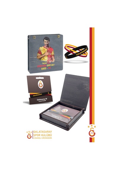Galatasaray Lisanslı Silikon Yetişkin Bileklik M.o. Baskı Kutulu 001