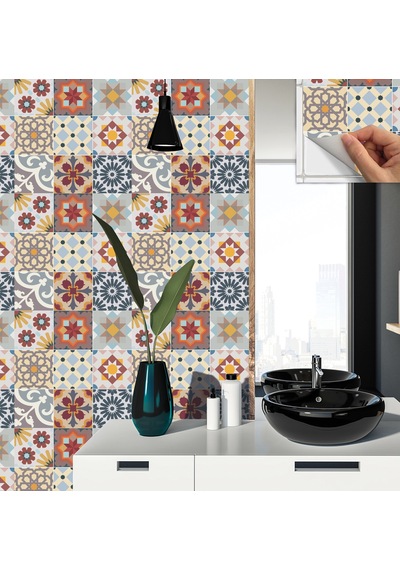 Tink KENDİNDEN YAPIŞKANLI KARMA AGORA DESENLİ PVC KARO 30X30