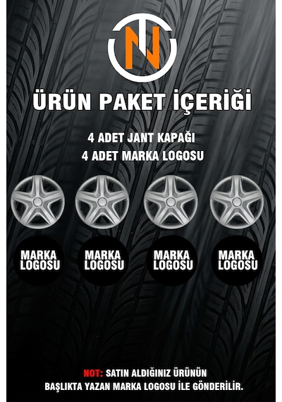Opel Astra 16 İnç Jant Kapağı Takım Gri G105
