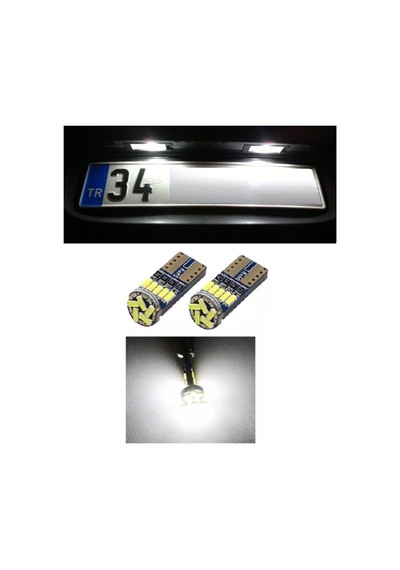 Megamarket06 Mazda 3 Led Plaka Lambası Aydınlatma Ampulü T10 W5w
