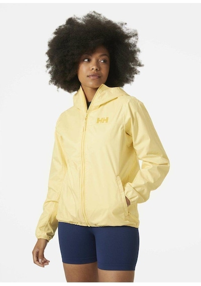 Helly Hansen W Belfast Iı Packable Jacket Veste Repliable Sarı Ceket Kadın 53433-367-2286 Sari