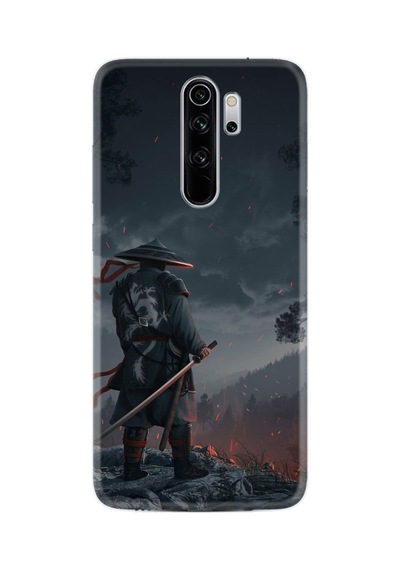 Xiaomi Redmi Note 8 Pro Kılıf Silikon Desen Özel Seri Warrior 1653
