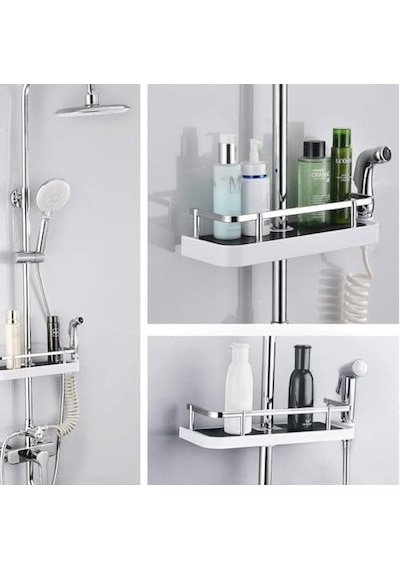 Monte Lua Banyo Rafı, Duş Başlığı Tutucusu, Dayanıklı Şampuan Ve Sabunluk Rafı, Banyo Düzenleyici, Duş Rayı İçin Gümüş, Organizer, Çok Amaçlı 000 Açık Krem Monte Lua Banyo Rafı, Duş Başlığı Tutucusu, Dayanıklı Şampuan Ve Sabunluk Rafı, Banyo Düzenleyici, Duş Rayı İçin Gümüş, Organizer, Çok Amaçlı 000 Açık Krem