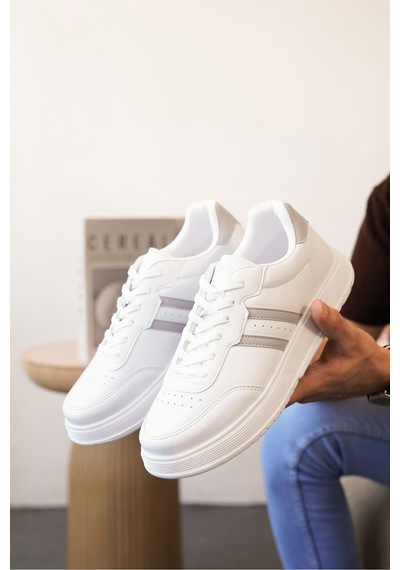Daxtors Daxors D0163 Günlük Ortopedik Erkek Sneaker Spor Ayakkabı Gri