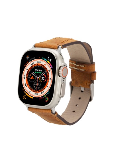 Bloomstrap Avilla Moccasin Deri Apple Uyumlu  Watch Kayışı-44/45/46/49mm