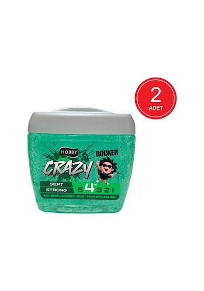 Hobby Crazy Sert Saç Jölesi 2 x 700 ML