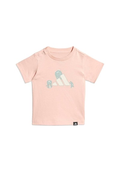 Adidas Tiro Nster Bebek Pembe Yuvarlak Yaka Tişört Pembe