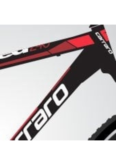 Carraro Speed 240 21 Vites 24 Jant Dağ Bisikleti Siyah-kırmızı Siyah  - Kırmızı