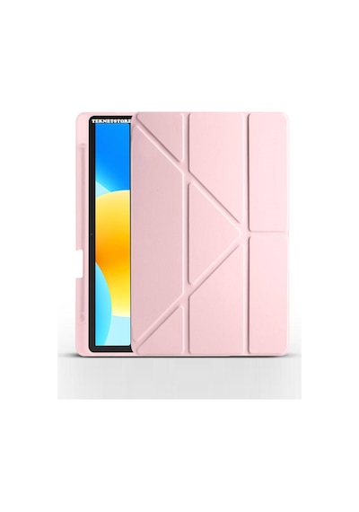 Huawei Matepad 11.5 Inç Tablet Uyumlu Kılıf Katlanır Kalemlikli Standlı Uyku Modlu Akıllı Kapak Kılıf